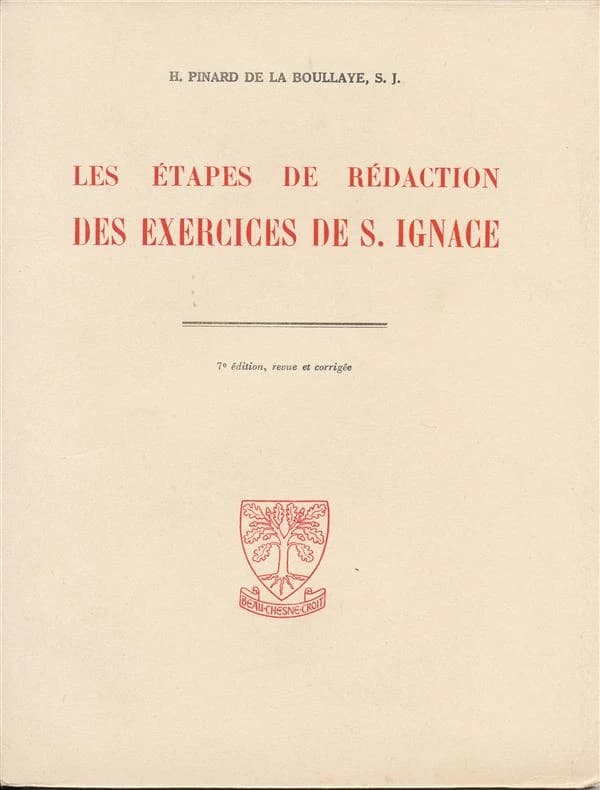 Les étapes de rédaction des exercices de Saint Ignace