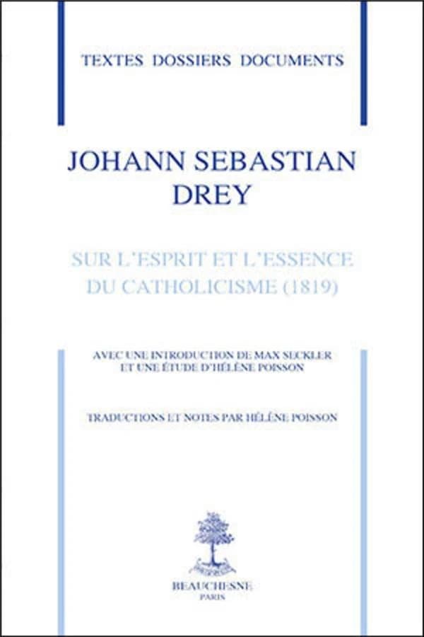 Sur l'esprit et l'essence du catholicisme, 1819