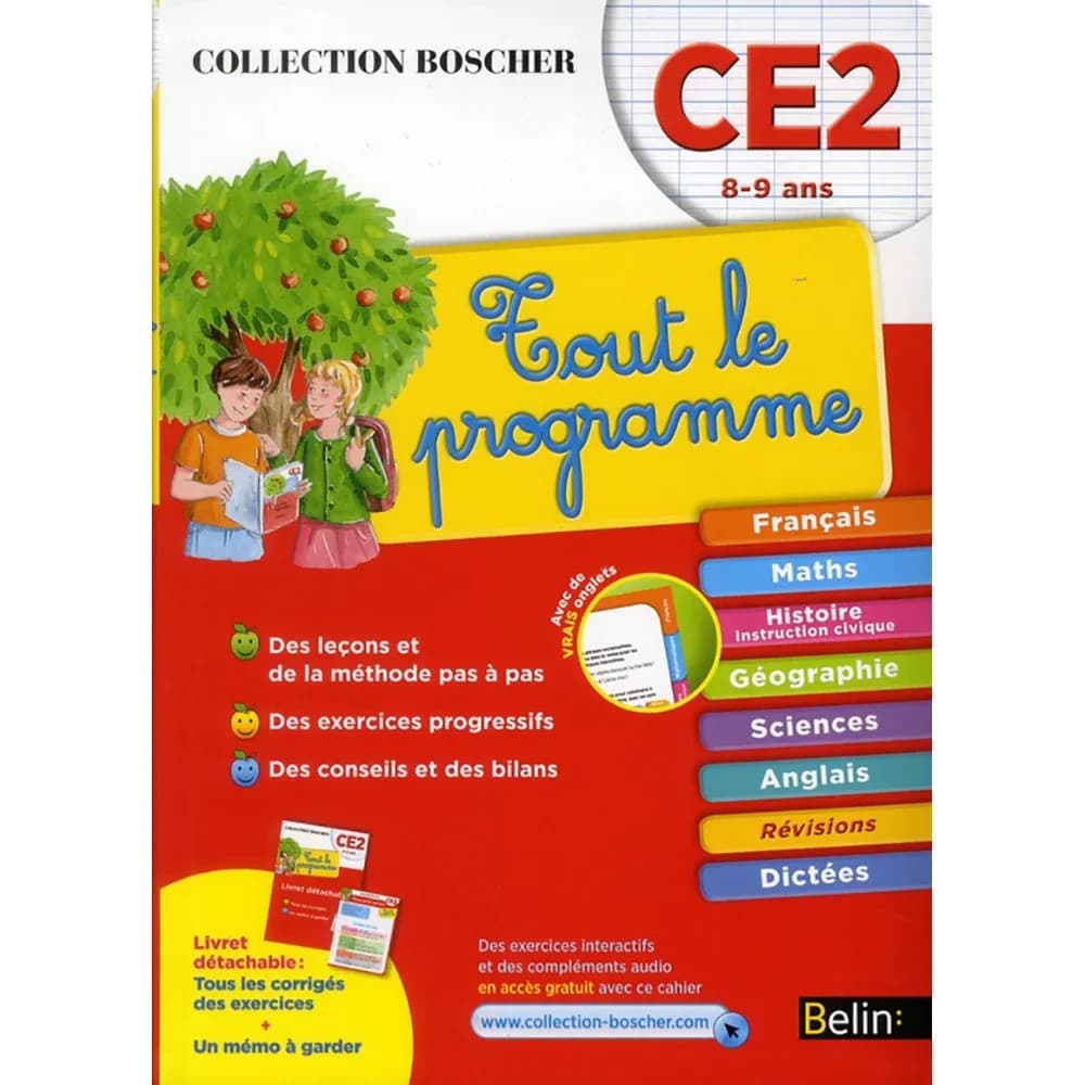 TOUT LE PROGRAMME CE2 BOSCHER 8-9 ANS