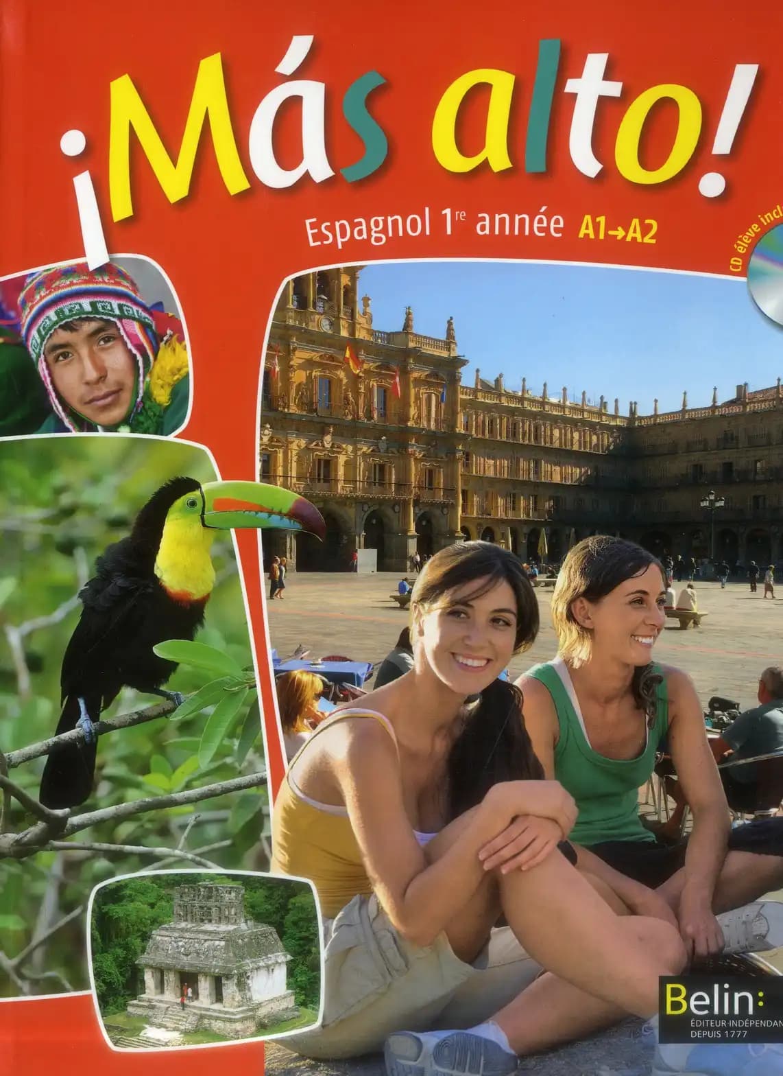 ¡Más alto ! : espagnol 1re année : A1-A2