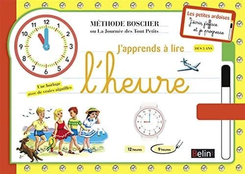 J'APPRENDS A LIRE L'HEURE  BOCSHER