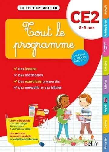 TOUT LE PROGRAMME BOSCHER CE2
