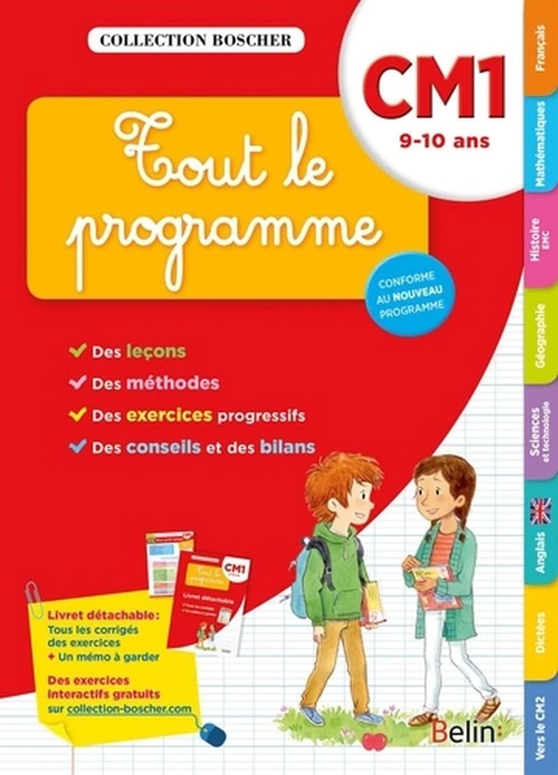 TOUT LE PROGRAMME BOSCHER CM1