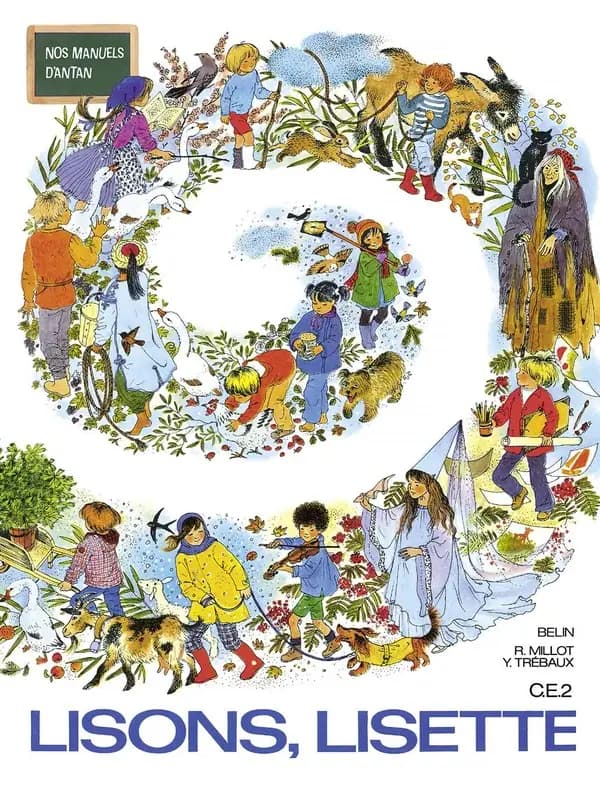 Lisons, Lisette : lecture CE2 ([Reproduction en fac-similé]) R. Millot,..., Y. Trébaux,... ; illustré par Gerda Muller