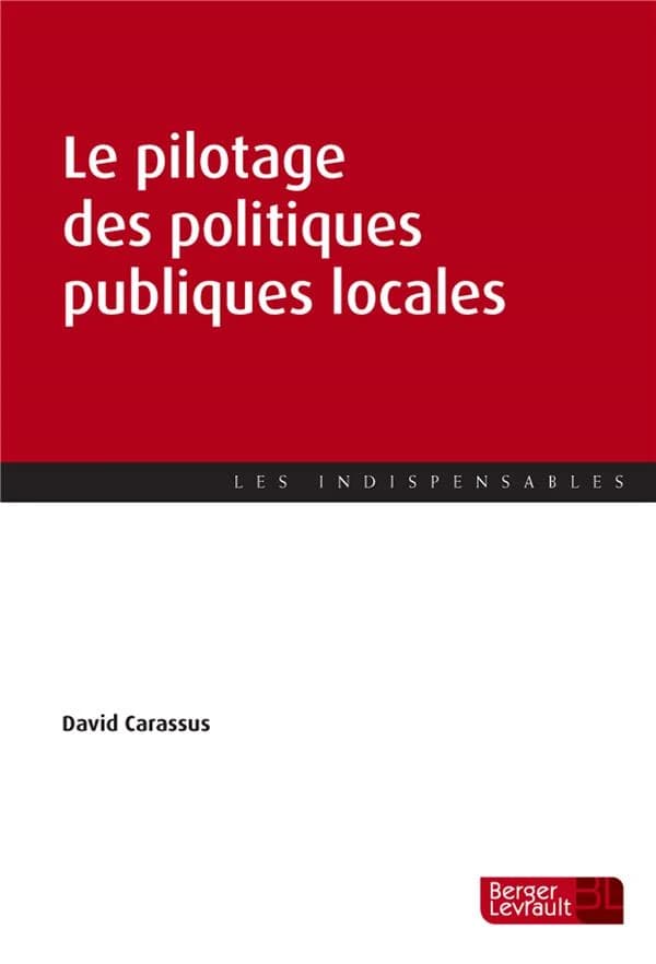 Le pilotage des politiques publiques locales : de la planification à l'évaluation