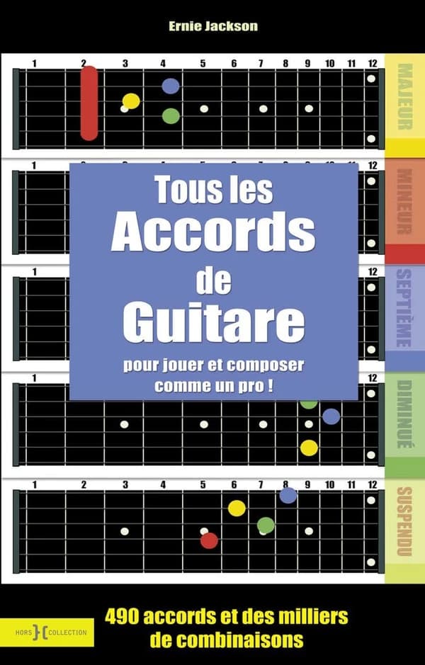 Tous les accords de guitare : pour jouer et composer comme un pro ! (Nouvelle édition) Ernie Jackson