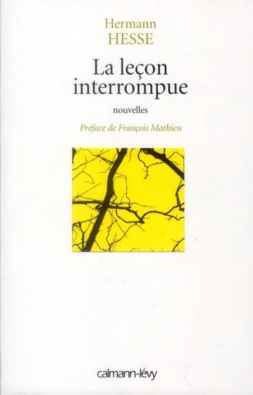 La leçon interrompue : nouvelles