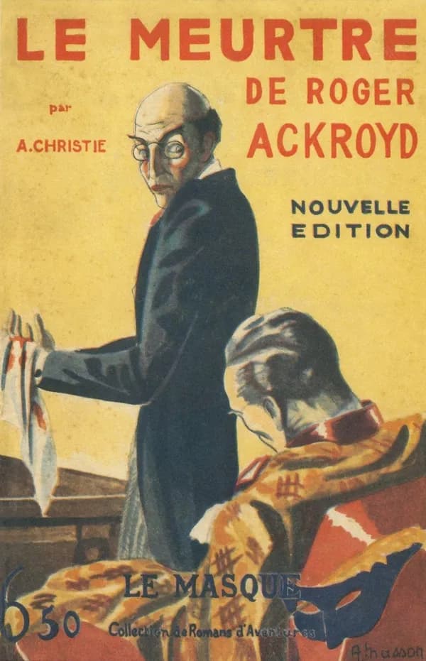 Le meurtre de Roger Ackroyd ([Reproduction en fac-similé]) par A. Christie ; traduit de l'anglais par Miriam Dou-Desportes