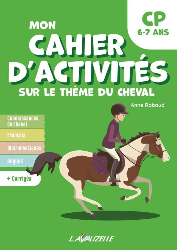 Mon cahier d'activités sur le thème du cheval ; CP