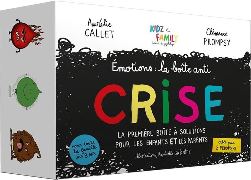 Émotions, la boîte anti-crise : la première boîte à solutions pour les enfants et les parents