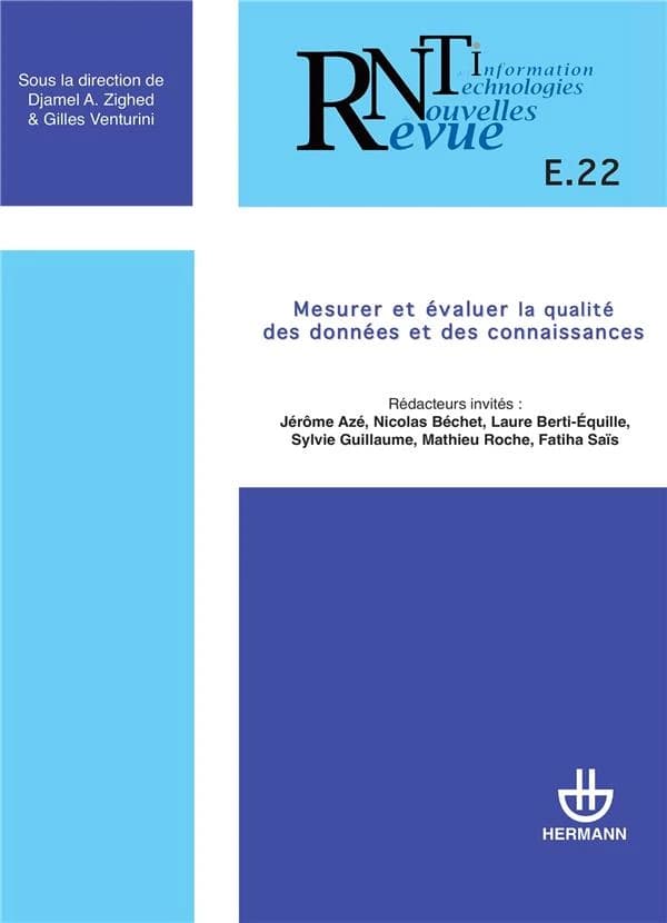 Mesurer et évaluer la qualité des données et des connaissances