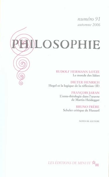 Revue Philosophie n.91