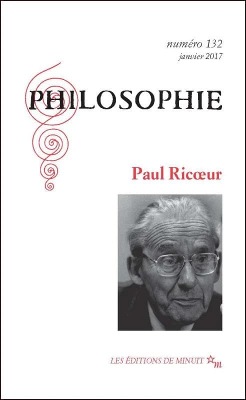 Revue Philosophie n.132 : Paul Ricoeur