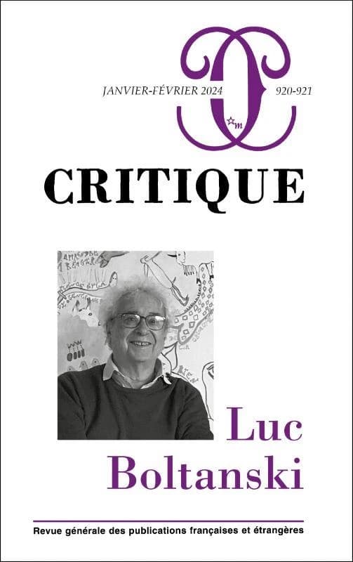 Revue Critique n.920
