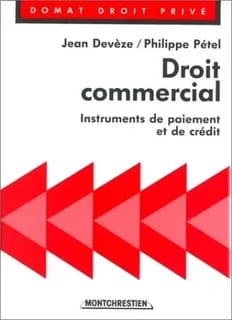 Droit commercial. effets de commerce