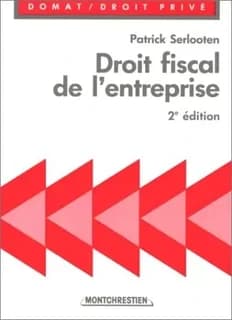 Droit fiscal de l'entreprise (2e éd.)