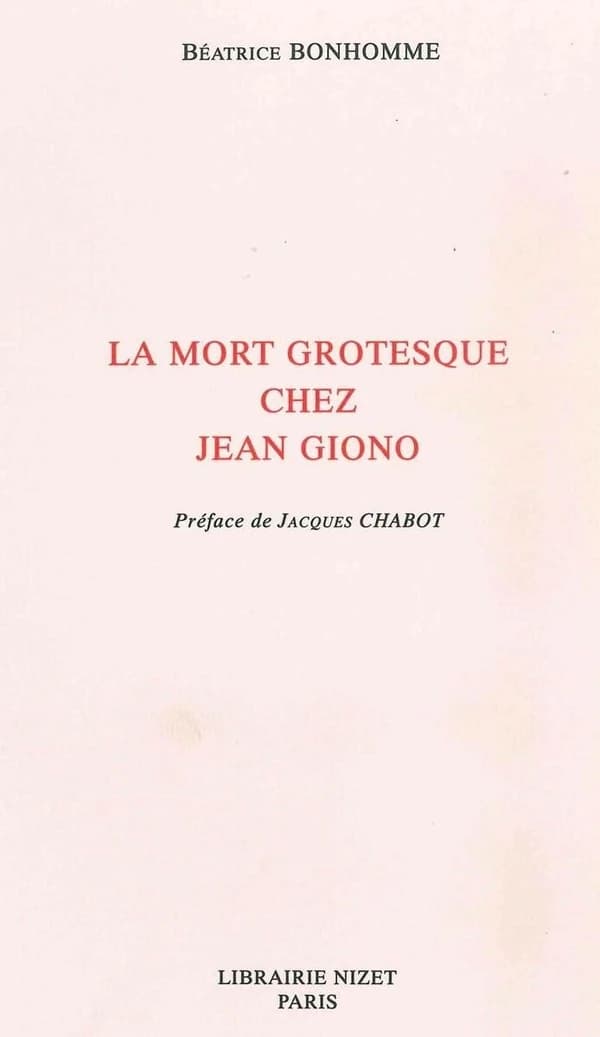 La mort grotesque chez Jean Giono