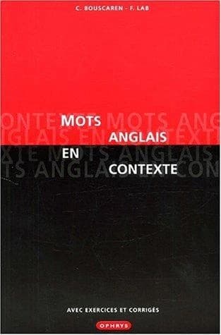 Mots anglais en contexte : avec exercices et corrigés