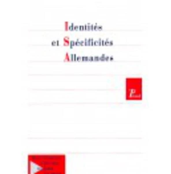 REVUE FRANCAISE D'HISTOIRE DES IDEES POLITIQUES n.14 : identités et spécificités allemandes
