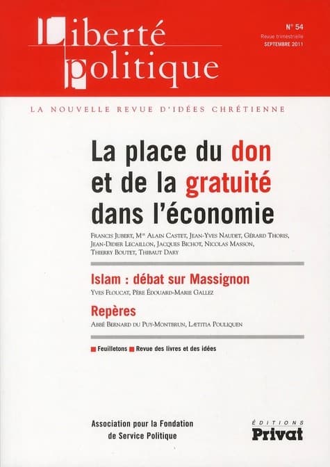 La place du don et de la gratuité dans l'économie