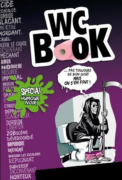 Wc book humour noir