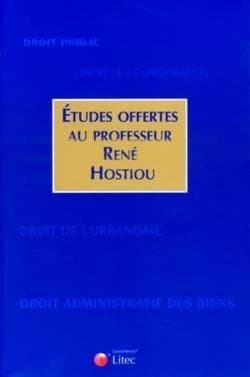 Études offertes au professeur René Hostiou