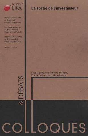 La sortie de l'investisseur. [Volume 1]