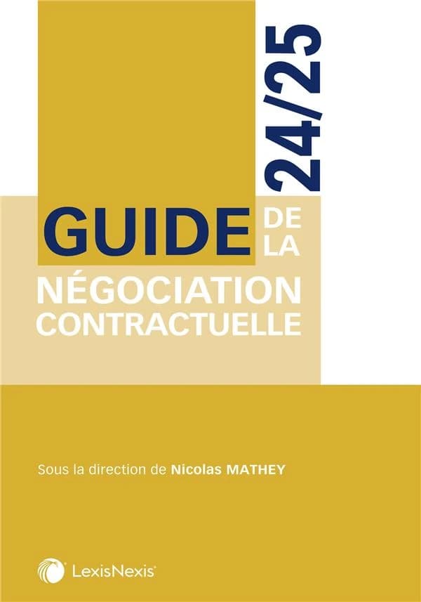 Guide de la négociation contractuelle, 24-25