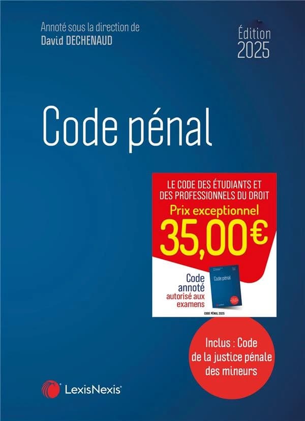Code pénal, 2025 (37e éd.)
