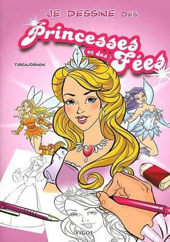 Je dessine des princesses et des fées