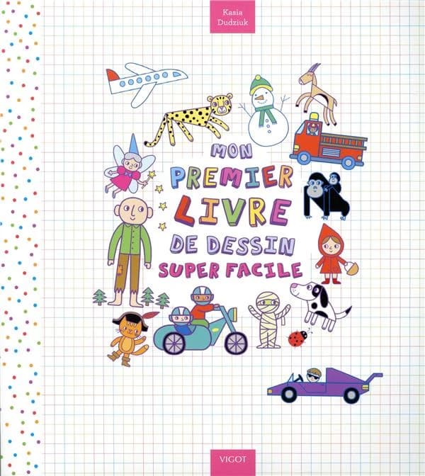 Mon premier livre de dessin super facile