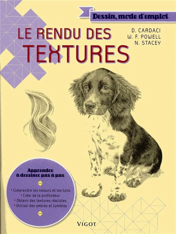 Le rendu des textures : comprendre les valeurs et les tons, créer de la profondeur, obtenir des textures réalistes, utiliser des ombres et lumières