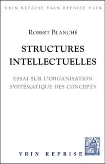 Structures intellectuelles : Essai sur l'organisation systématique des concepts