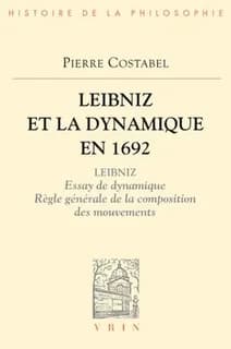 Leibniz et la dynamique en 1692
