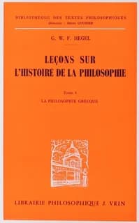 Leçons sur l'histoire de la philosophie IV : La philosophie grecque. Le dogmatisme et le scepticisme. Les Néoplatoniciens
