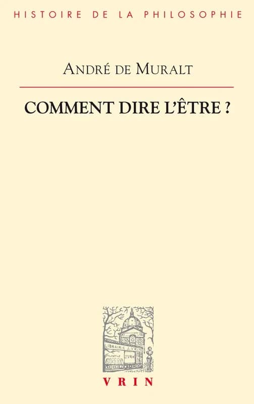 Comment dire l'être ? : l'invention du discours métaphysique chez Aristote