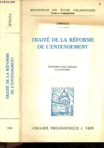 Traité de la réforme de l'entendement