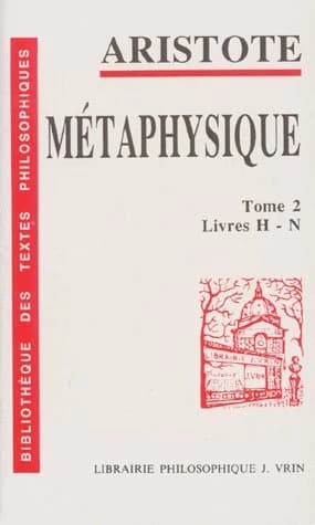 Métaphysique: Livres H-N