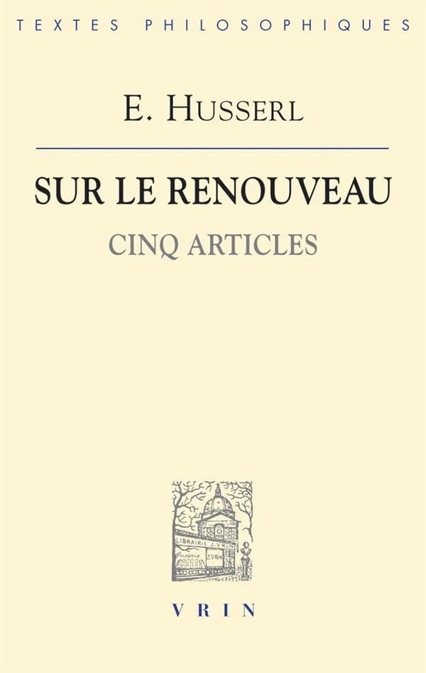 Cinq articles sur le renouveau