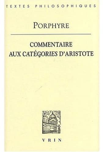 Commentaire aux "Catégories" d'Aristote