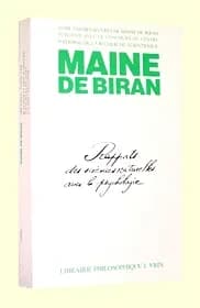 Rapport des sciences naturelles avec la psychologie ; [suivi d'autres] Écrits sur la psychologie