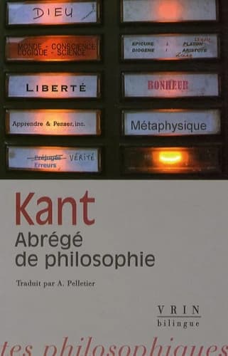 Abrégé de philosophie ou Leçons sur l'encyclopédie philosophique