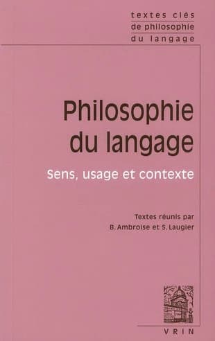 Sens, usage et contexte