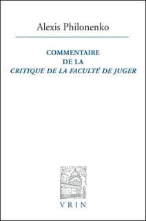 Commentaire de la "Critique de la faculté de juger"