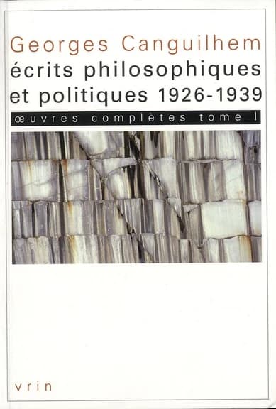 Écrits philosophiques et politiques : 1926-1939