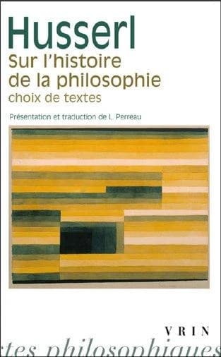 Sur l'histoire de la philosophie : choix de textes