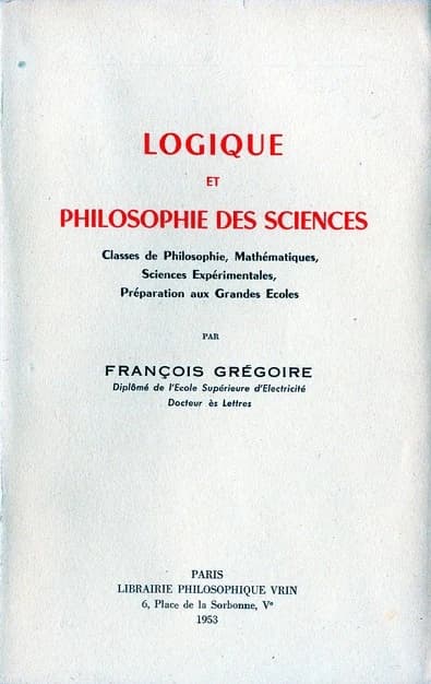 Logique et philosophie des sciences