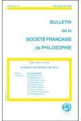 Bulletin de la Société française de philosophie : esquisse d'une théorie du religieux