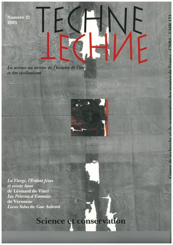 TECHNE n.21 : science et conservation