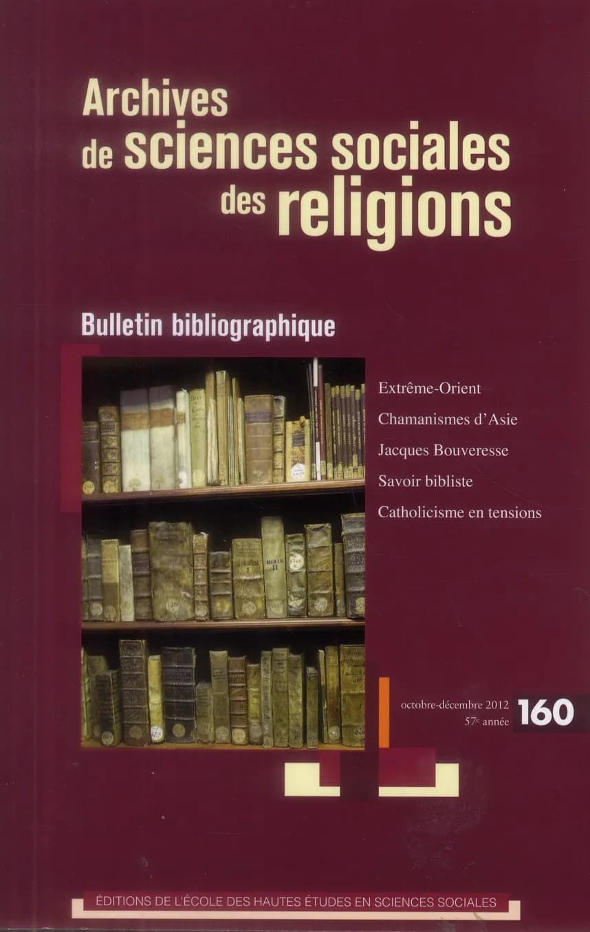 Archives de sciences sociales des religions